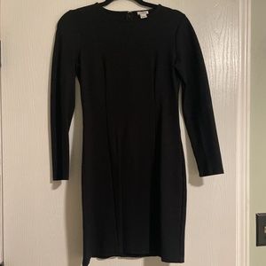 Black long sleeve dress